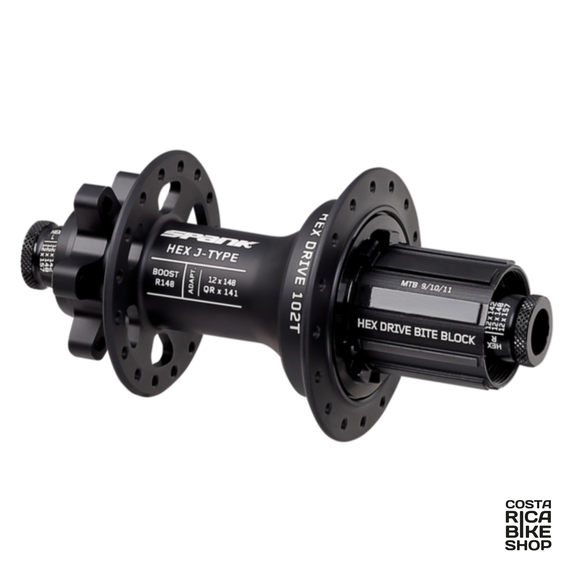Bocina Trasera Hex J-Type 148mm - Spank Industries - Costa Rica